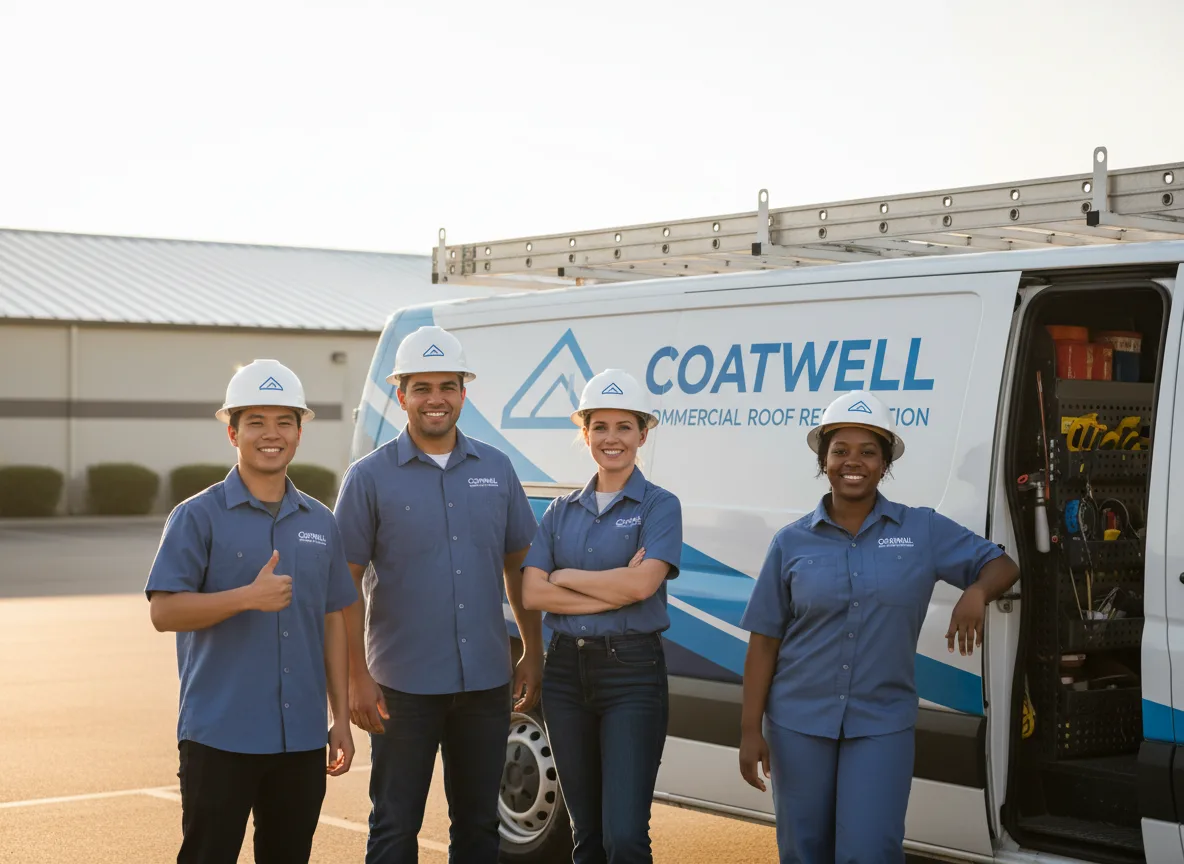 Commercial roof coating company in Nanty Glo, PA